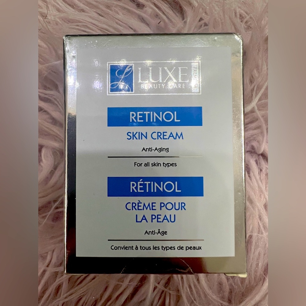 LUXE Beauty Care Premium Retinol Anti-Aging Firming Skin Cream 1.7oz